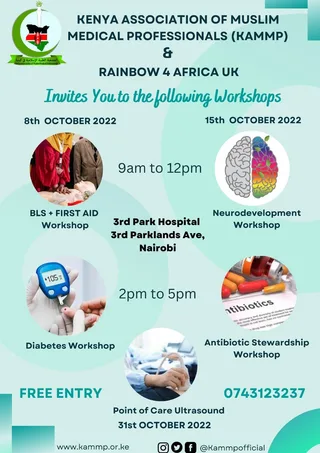 Poster for the CME Antibiotic Stewardship workshop